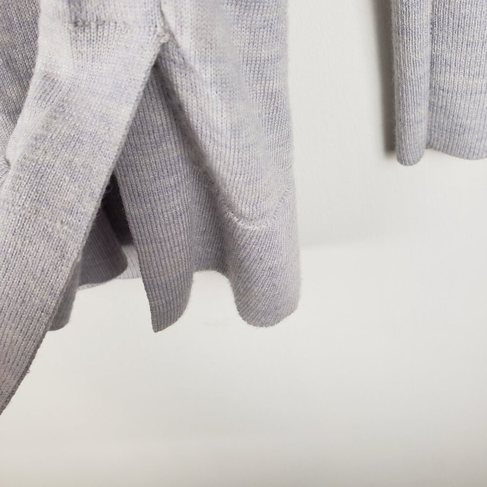 Banana Republic Womens Extra Fine Merino Wool Lovely Blue Gray Sweater Small - Picture 6 of 9